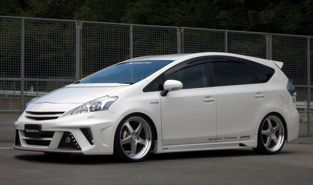 トヨタ プリウスα KENSTYLE エアロパーツ ZVW40W/ZVW41W 前期 トヨタ プリウスα KENSTYLE エアロパーツ ZVW40W/ZVW41W 前期