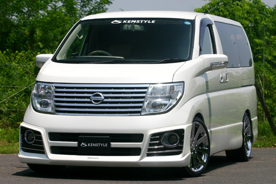 E51エルグランド後期ハイウェイスター用エアロパーツ E51エルグランド後期ハイウェイスター用エアロパーツ