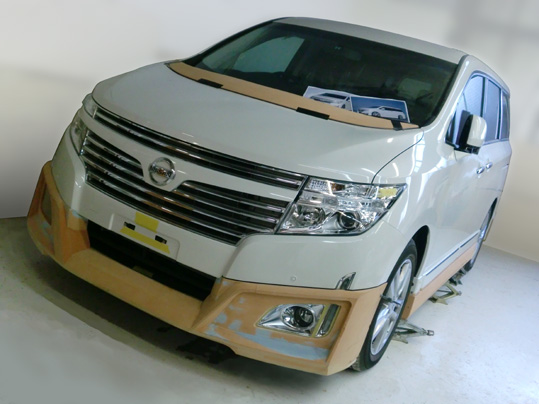 ケンスタイルE52エルグランドハイウェイスター用エアロパーツ ケンスタイルE52エルグランドハイウェイスター用エアロパーツ