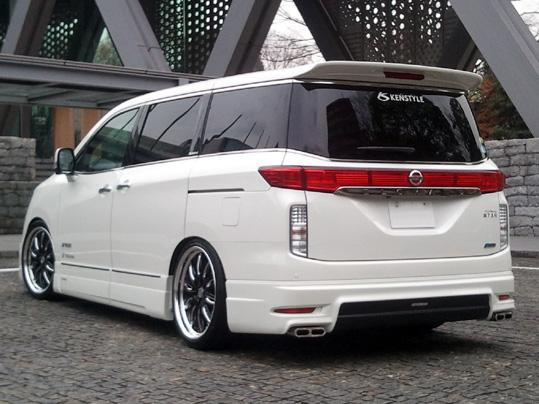 ケンスタイル新型エルグランドE52ハイウェイスター用エアロパーツ ケンスタイル新型エルグランドE52ハイウェイスター用エアロパーツ