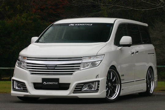 ケンスタイルE52エルグランドEIKハーフタイプエアロパーツ ケンスタイルE52エルグランドEIKハーフタイプエアロパーツ