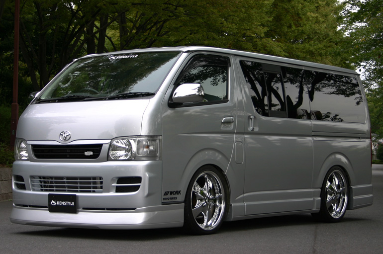 ケンスタイルハイエースハーフタイプエアロパーツ ケンスタイルハイエースハーフタイプエアロパーツ
