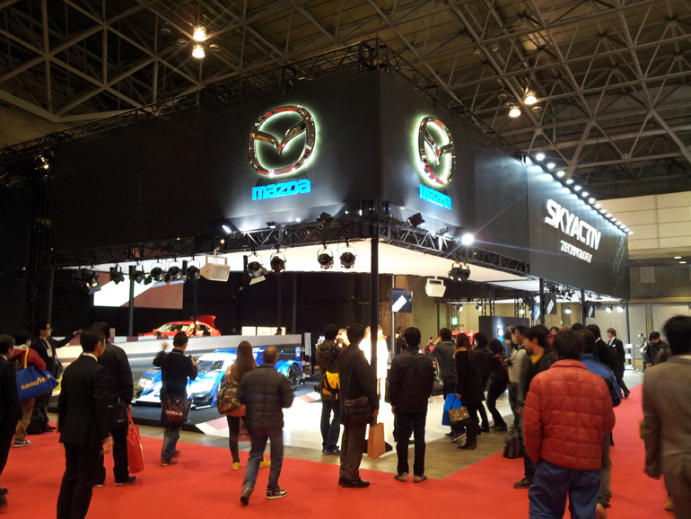 東京オートサロン2013マツダブース 東京オートサロン2013マツダブース