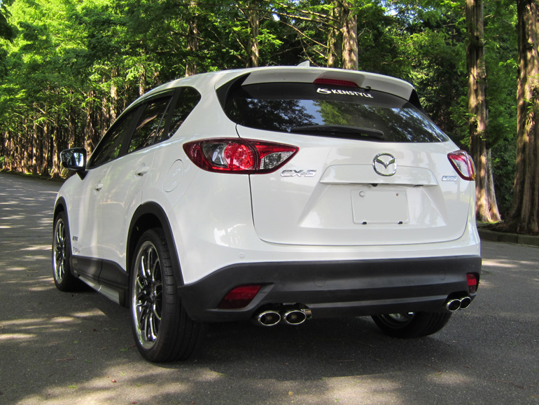 ケンスタイルCX-5用4本出しマフラー ケンスタイルCX-5用4本出しマフラー