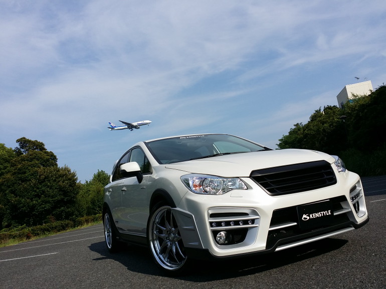ケンスタイルスバルXVデモカーワゴニスト取材 ケンスタイルスバルXVデモカーワゴニスト取材