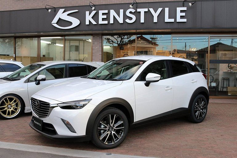 KENSTYLE OFFICIAL BLOG » CX-3用オリジナルステアリング装着確認