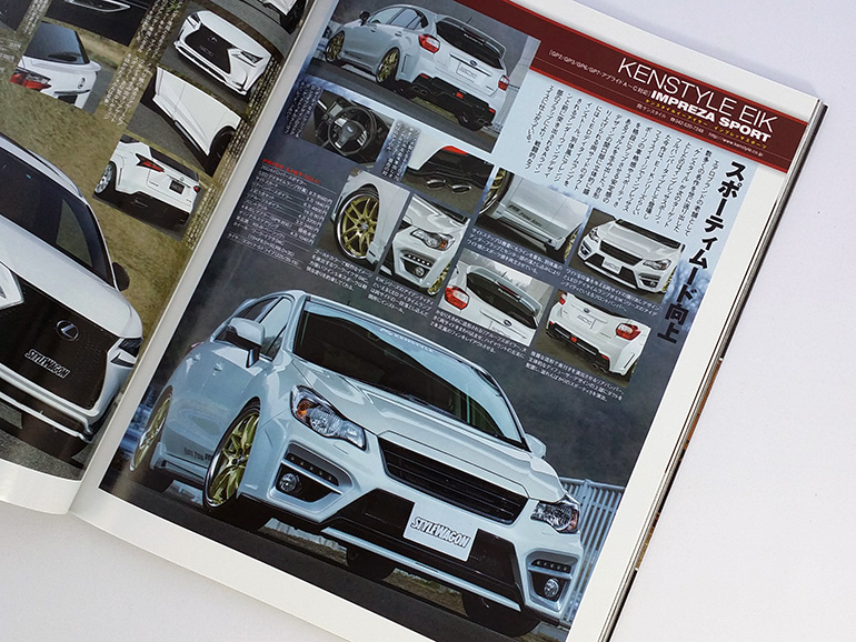 ケンスタイルインプレッサスポーツ用エアロパーツ ケンスタイルインプレッサスポーツ用エアロパーツ