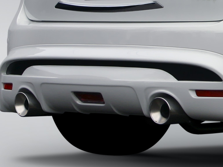 KENSTYLE INFINITI FX35/37/50/QX70 exhaust finisher KENSTYLE INFINITI FX35/37/50/QX70 exhaust finisher