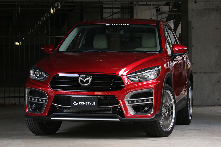 後期型CX-5用ケンスタイルEIKバンパータイプエアロパーツ 後期型CX-5用ケンスタイルEIKバンパータイプエアロパーツ