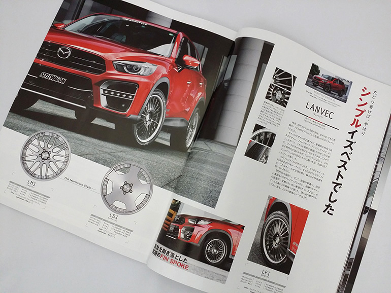WORK LANVEC LF1|スタイルRV CX-5 & CX-3 WORK LANVEC LF1|スタイルRV CX-5 & CX-3