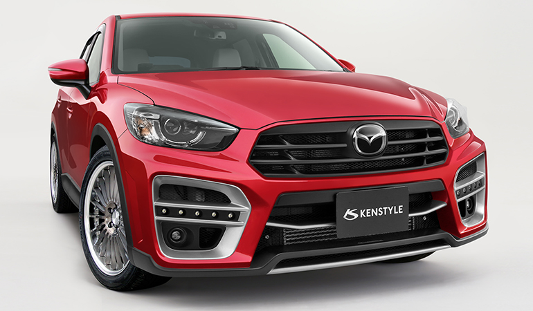 ケンスタイルKE系CX-5後期用バンパータイプエアロパーツ ケンスタイルKE系CX-5後期用バンパータイプエアロパーツ