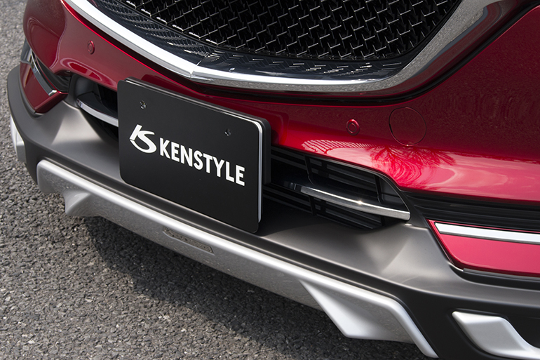 ケンスタイル新型CX-5(KF)フロントバンパーフィン ケンスタイル新型CX-5(KF)フロントバンパーフィン