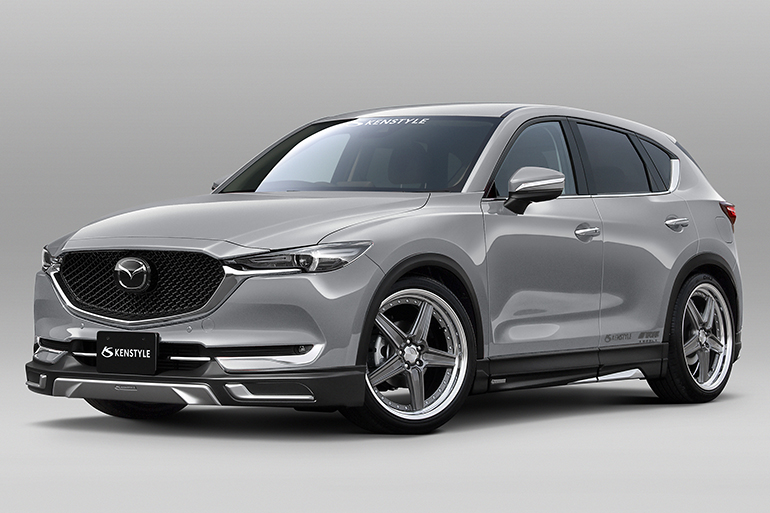 ケンスタイルKF系CX-5用エアロパーツ|ソニックシルバーメタリック ケンスタイルKF系CX-5用エアロパーツ|ソニックシルバーメタリック