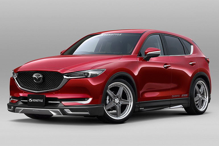 ケンスタイルKF系CX-5用エアロパーツ|ソウルレッドクリスタルメタリック ケンスタイルKF系CX-5用エアロパーツ|ソウルレッドクリスタルメタリック