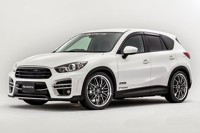 ケンスタイル|CX-5用フロントバンパースポイラー|エアロパーツ ケンスタイル|CX-5用フロントバンパースポイラー|エアロパーツ