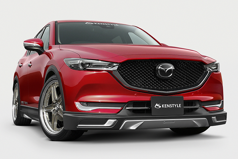 ケンスタイルCX-5エアロパーツデモカー ケンスタイルCX-5エアロパーツデモカー