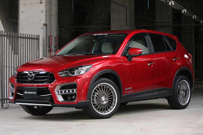 ケンスタイル|CX-5用フロントバンパースポイラー|エアロパーツ ケンスタイル|CX-5用フロントバンパースポイラー|エアロパーツ