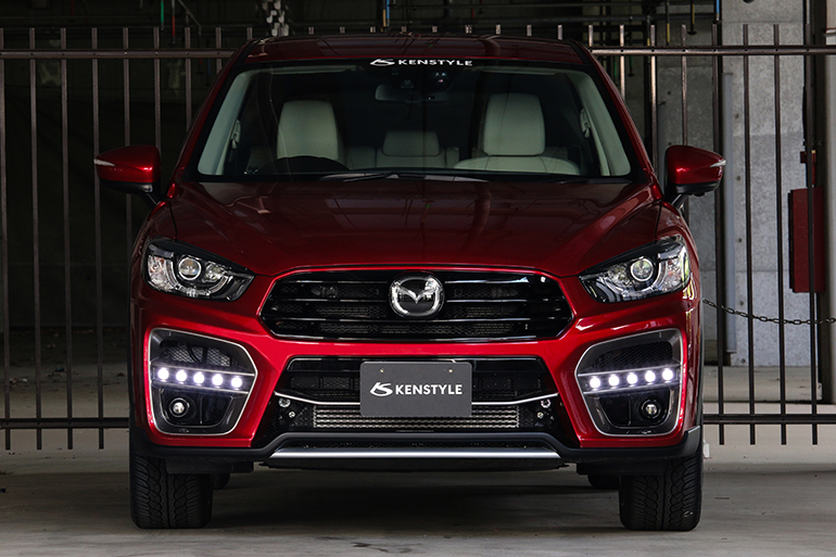 ケンスタイル|CX-5用フロントバンパースポイラー|エアロパーツ ケンスタイル|CX-5用フロントバンパースポイラー|エアロパーツ