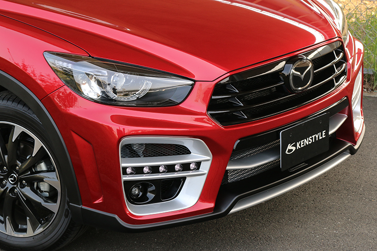 ケンスタイル|CX-5用フロントバンパースポイラー|エアロパーツ ケンスタイル|CX-5用フロントバンパースポイラー|エアロパーツ