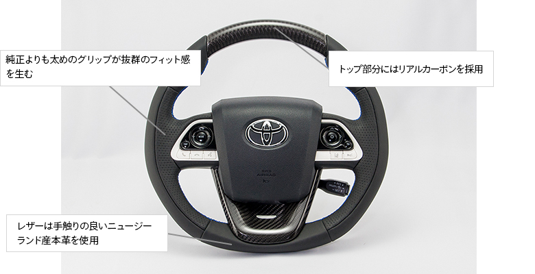 KENSTYLE オリジナルステアリング製品の特長