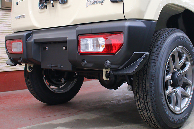 【新発売】 リアマッドガード 新型ジムニー